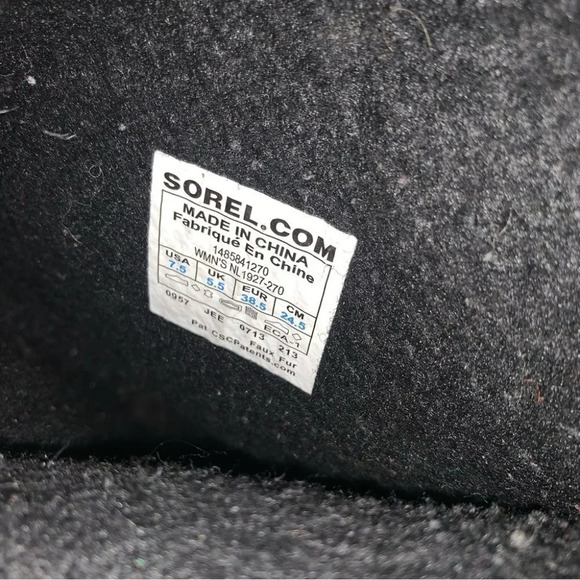 Sorel Cate The Great Tall Winter Boots 7.5 - Picture 2 of 9